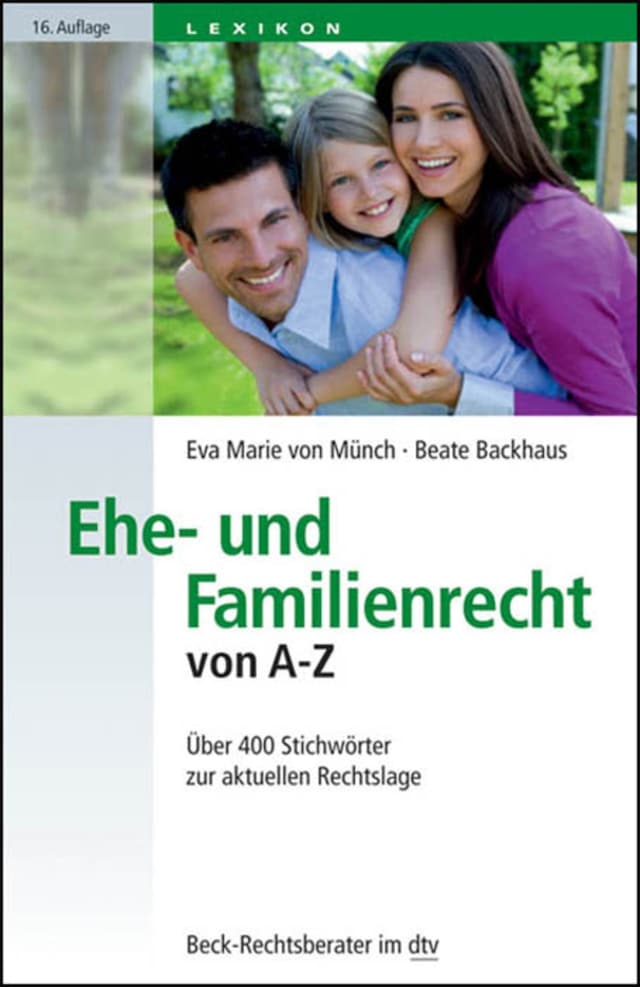 Buchcover für Ehe- und Familienrecht von A-Z