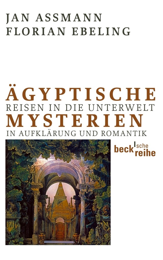 Ägyptische Mysterien Kirjankansi teokselle Ägyptische Mysterien