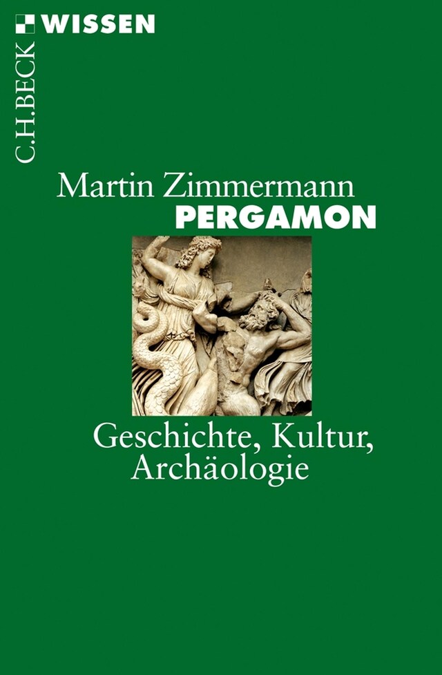 Kirjankansi teokselle Pergamon