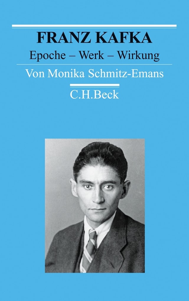 Kirjankansi teokselle Franz Kafka
