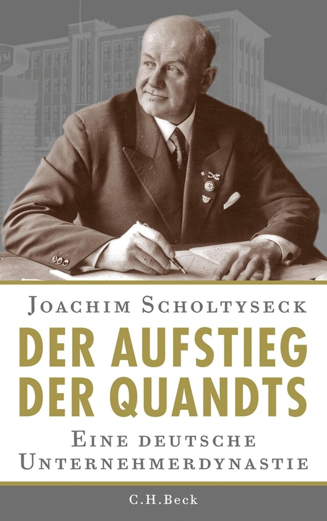 Kirjankansi teokselle Der Aufstieg der Quandts