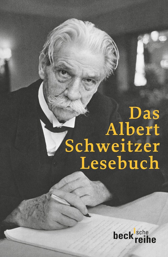 Couverture de livre pour Das Albert Schweitzer Lesebuch