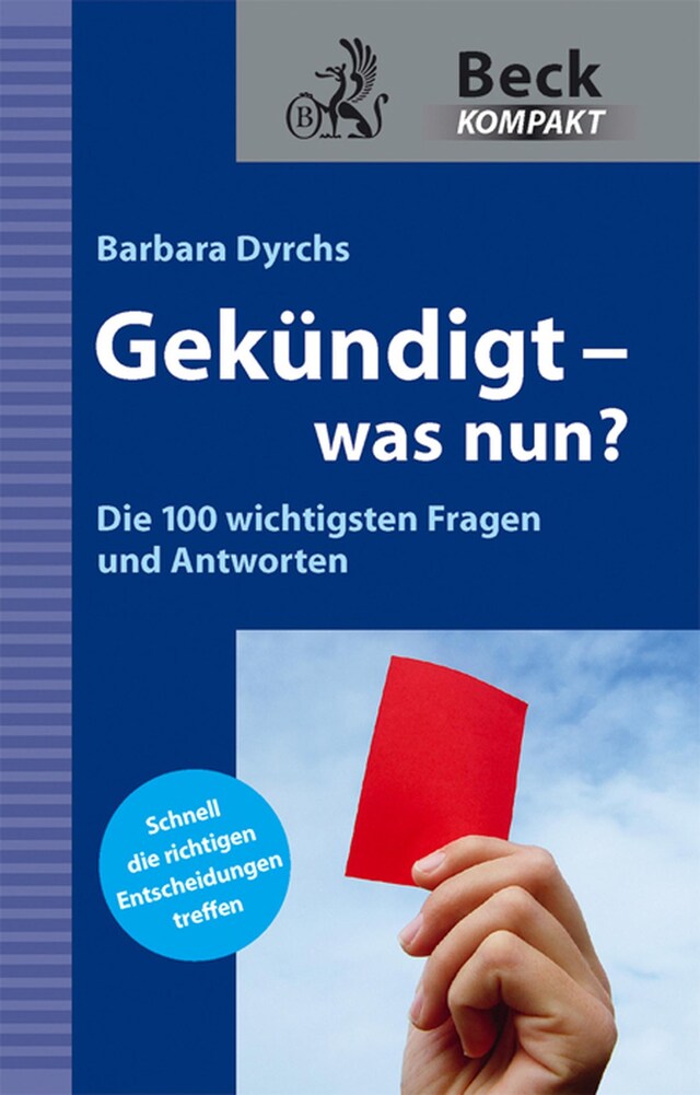 Book cover for Gekündigt - was nun?