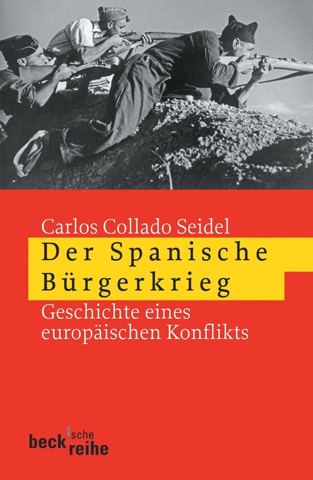 Kirjankansi teokselle Der Spanische Bürgerkrieg