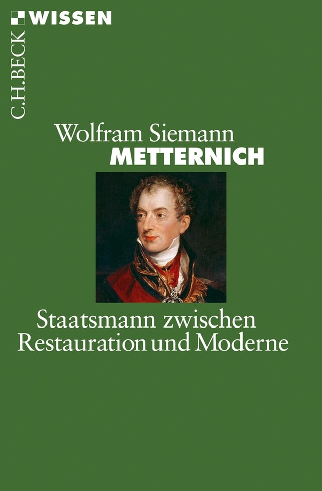 Copertina del libro per Metternich