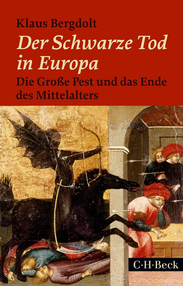 Boekomslag van Der Schwarze Tod in Europa