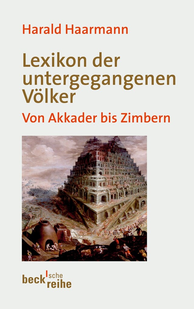 Book cover for Lexikon der untergegangenen Völker