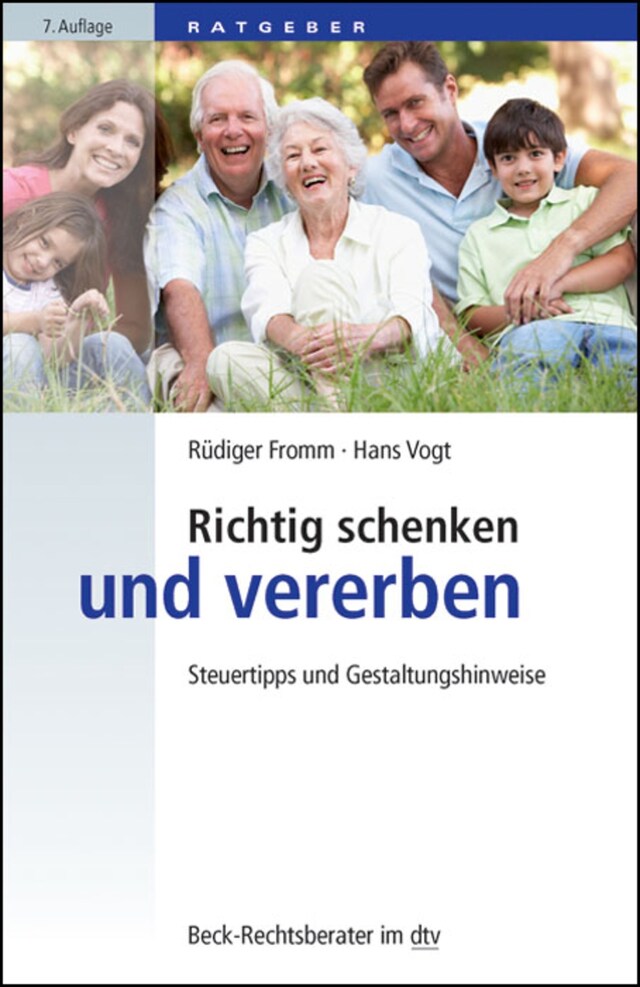 Buchcover für Richtig schenken und vererben