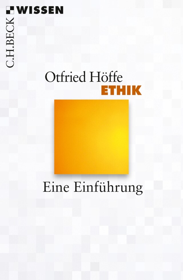 Book cover for Ethik