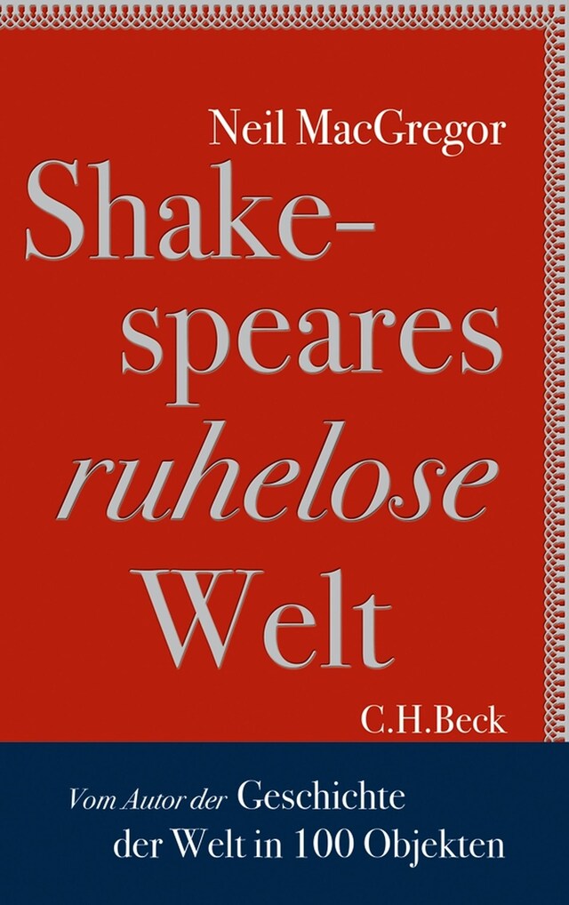 Buchcover für Shakespeares ruhelose Welt