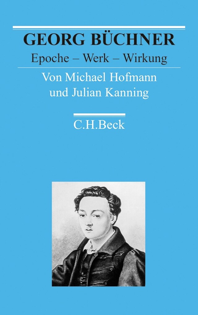Kirjankansi teokselle Georg Büchner
