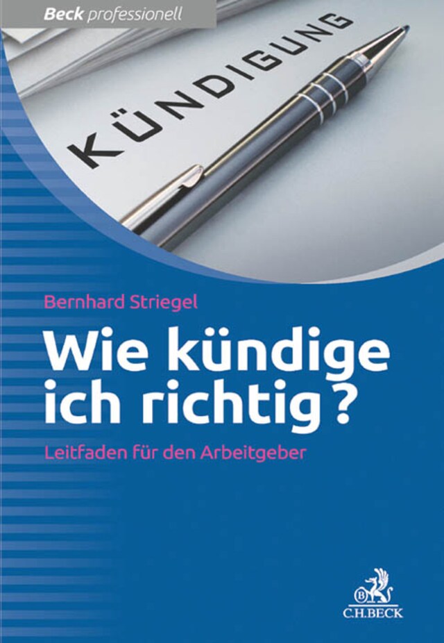 Copertina del libro per Wie kündige ich richtig?