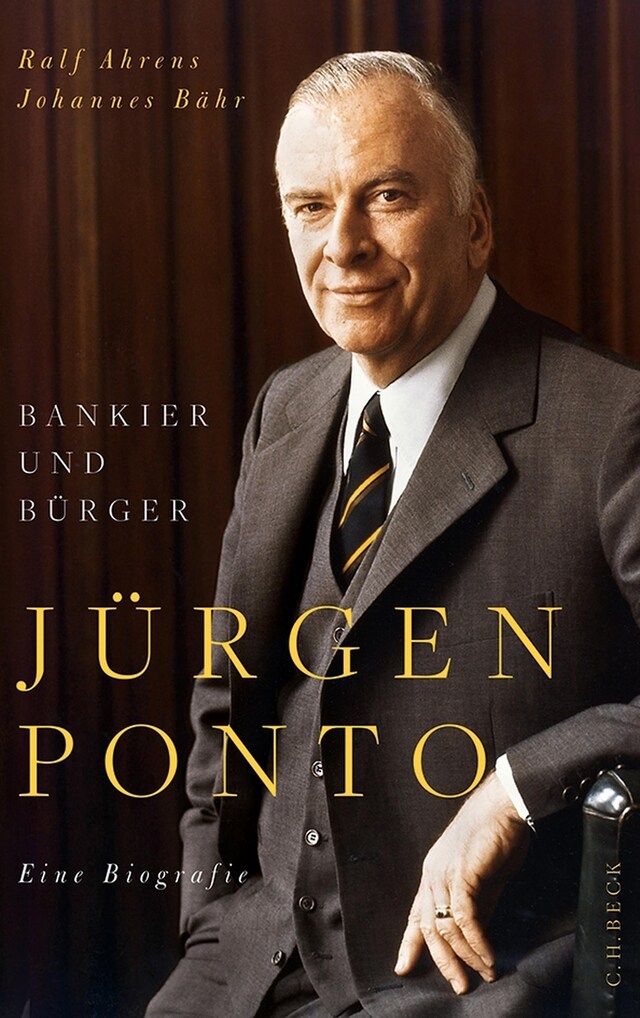 Buchcover für Jürgen Ponto