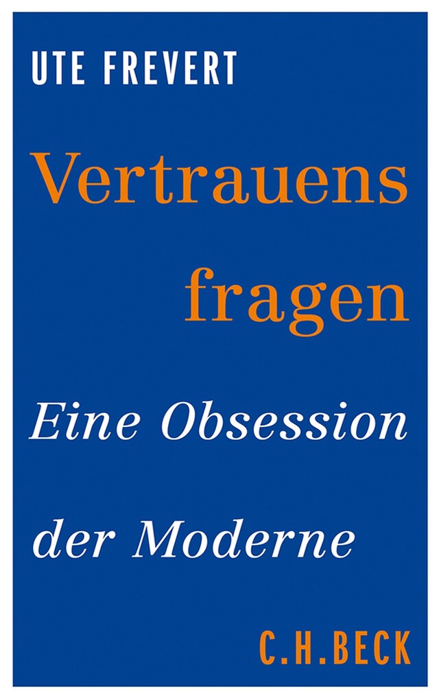 Book cover for Vertrauensfragen