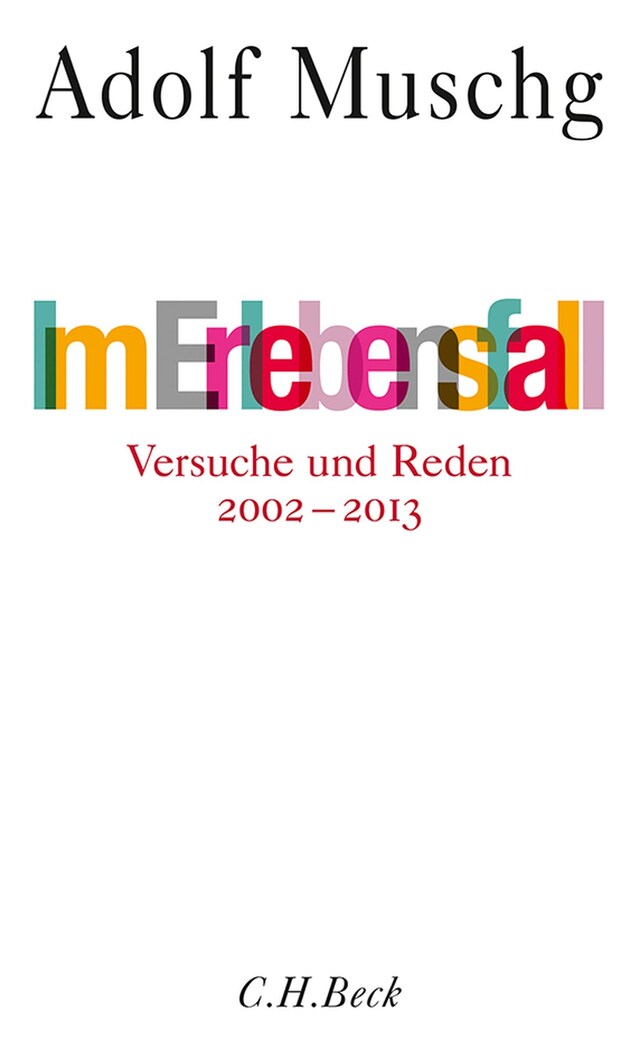 Portada de libro para Im Erlebensfall