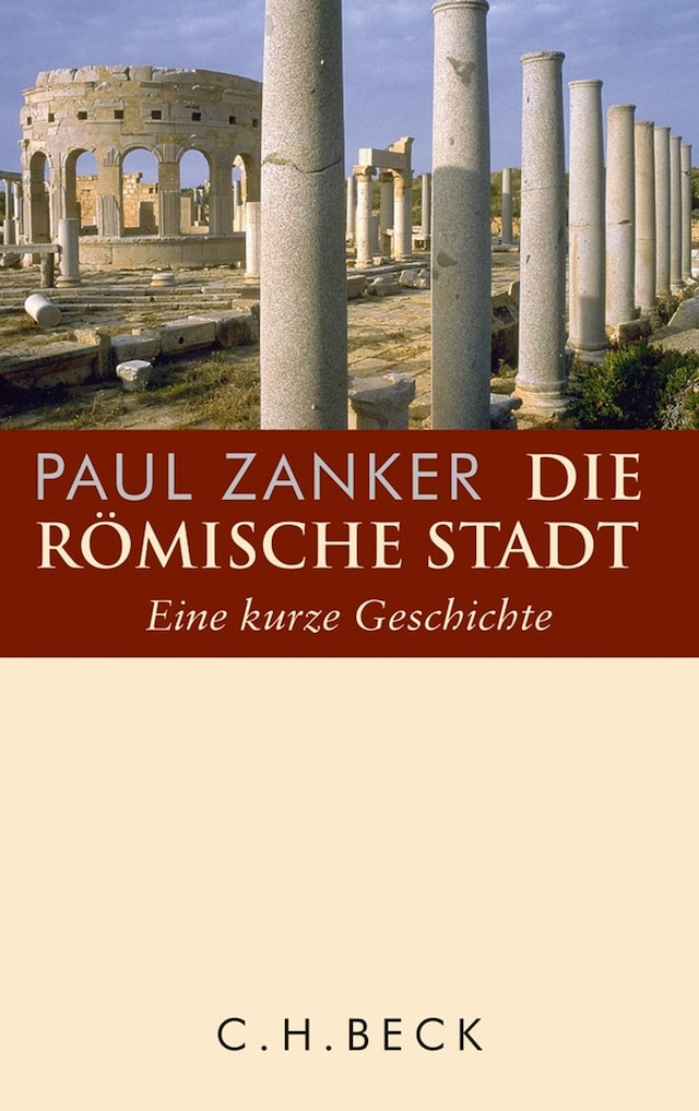 Die römische Stadt Buchcover für Die römische Stadt