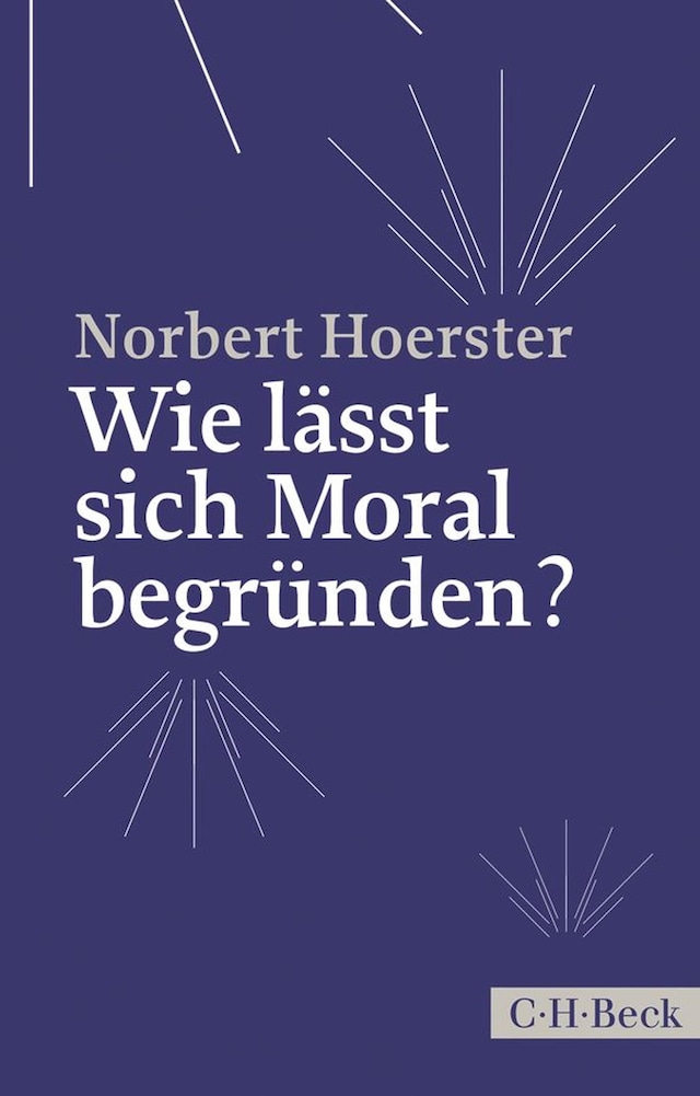 Boekomslag van Wie lässt sich Moral begründen?