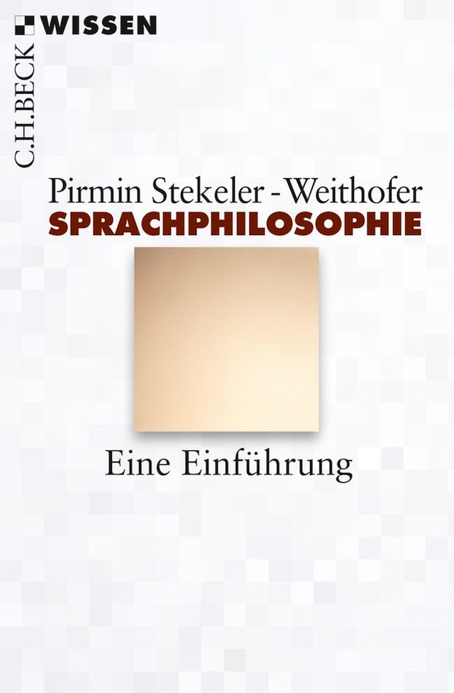 Couverture de livre pour Sprachphilosophie