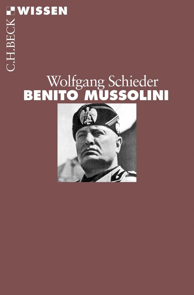 Book cover for Benito Mussolini