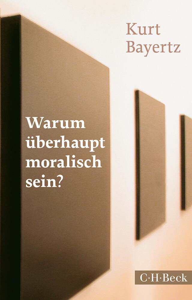 Portada de libro para Warum überhaupt moralisch sein?