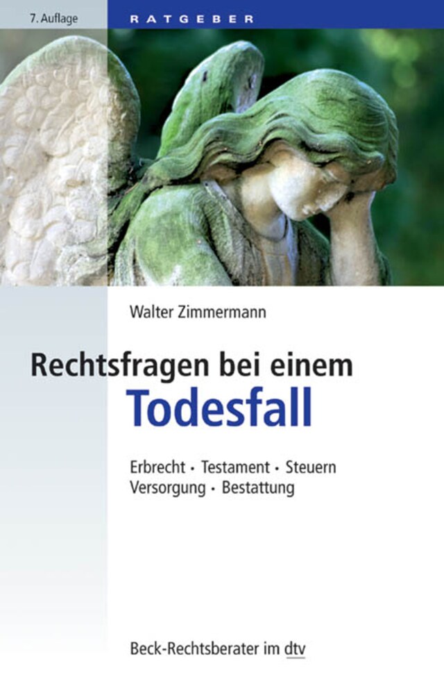 Book cover for Rechtsfragen bei einem Todesfall