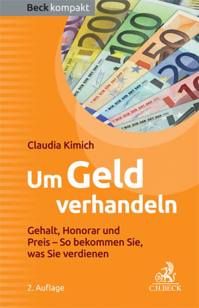 Book cover for Um Geld verhandeln