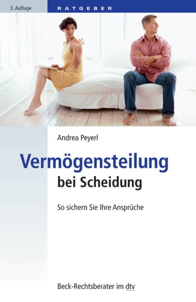 Portada de libro para Vermögensteilung bei Trennung und Scheidung