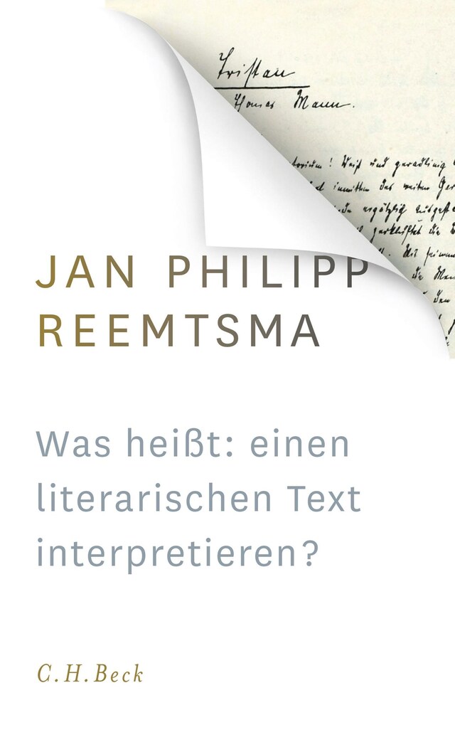 Buchcover für Was heißt: einen literarischen Text interpretieren?