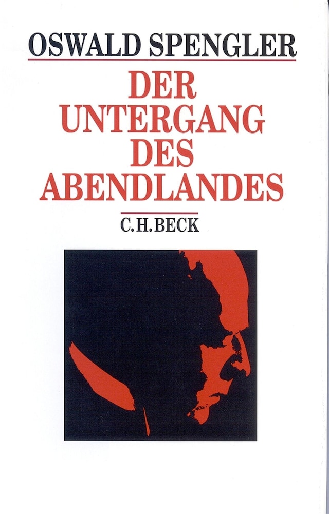 Couverture de livre pour Der Untergang des Abendlandes