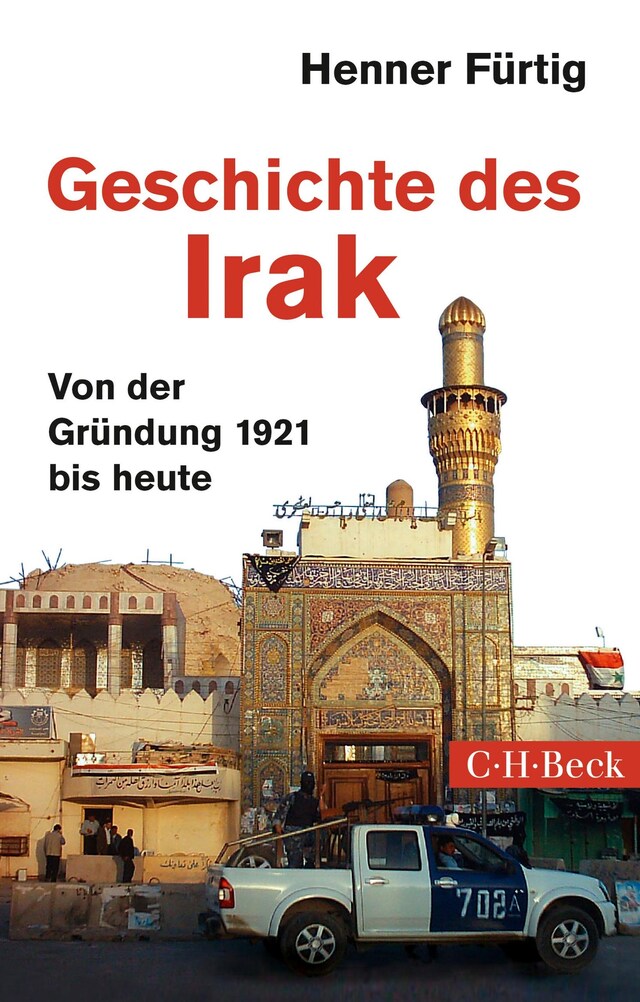 Kirjankansi teokselle Geschichte des Irak