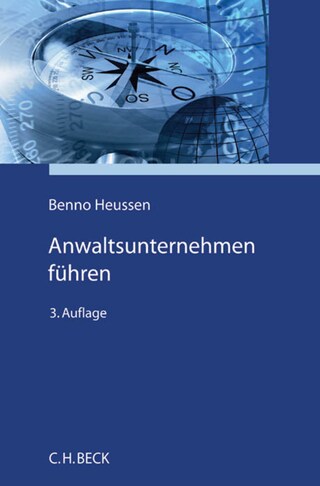 Anwaltsunternehmen führen bookCoverFor