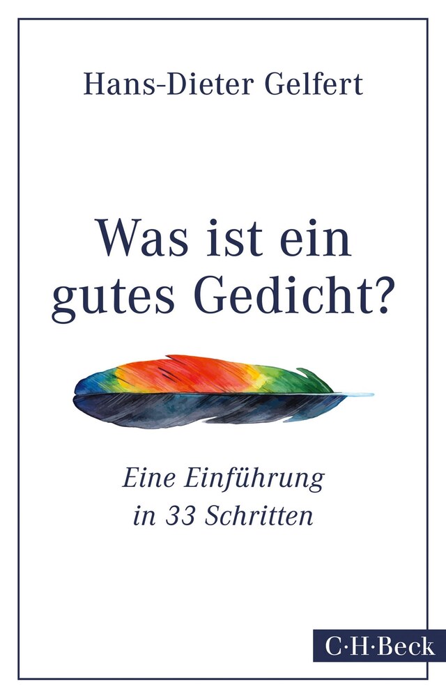 Book cover for Was ist ein gutes Gedicht?