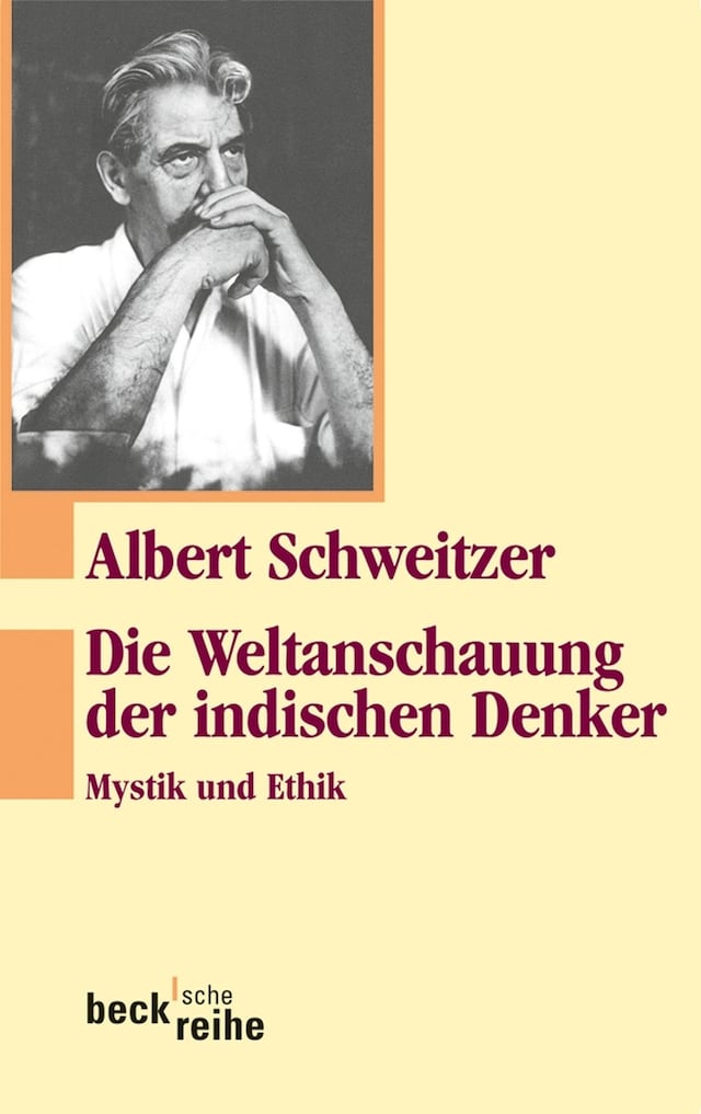 Book cover for Die Weltanschauung der indischen Denker