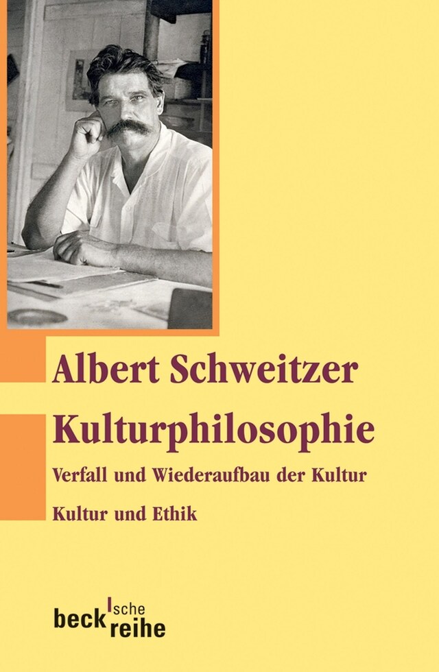 Portada de libro para Kulturphilosophie