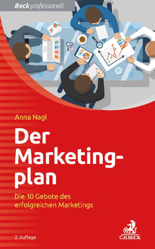 Buchcover für Der Marketingplan