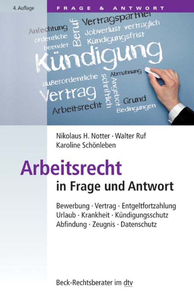 Bogomslag for Arbeitsrecht in Frage und Antwort