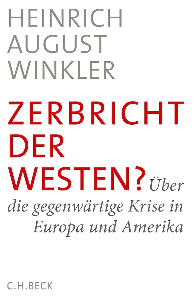 Okładka książki dla Zerbricht der Westen?