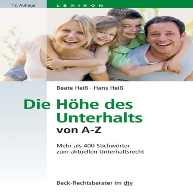 Book cover for Die Höhe des Unterhalts von A-Z