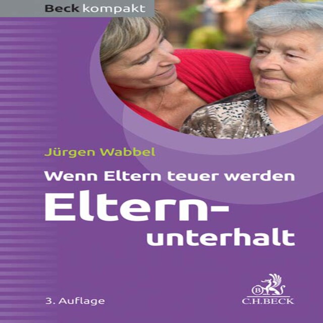 Book cover for Elternunterhalt