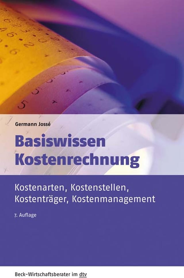 Couverture de livre pour Basiswissen Kostenrechnung