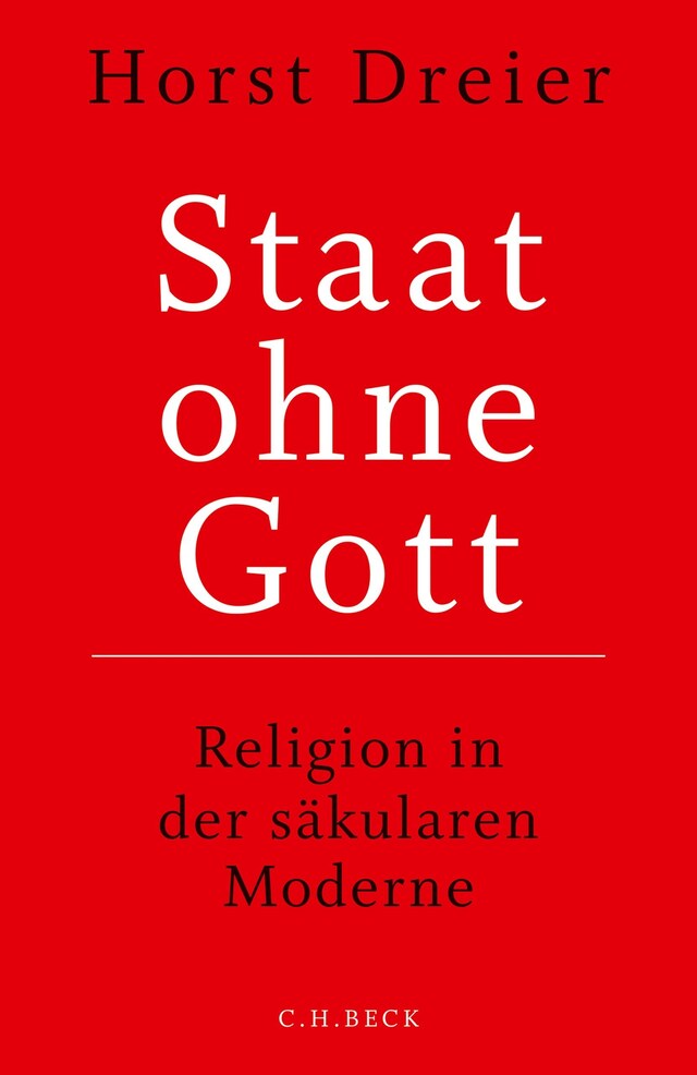 Book cover for Staat ohne Gott