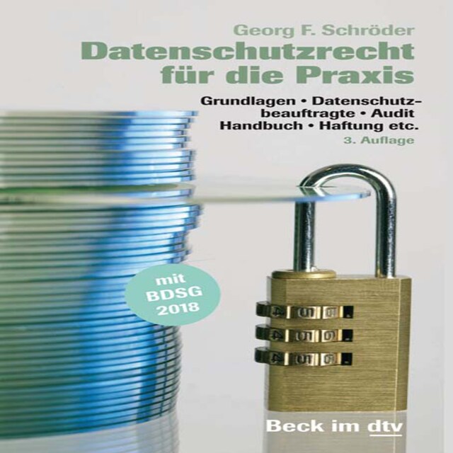 Buchcover für Datenschutzrecht für die Praxis