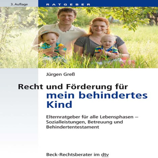 Book cover for Recht und Förderung für mein behindertes Kind