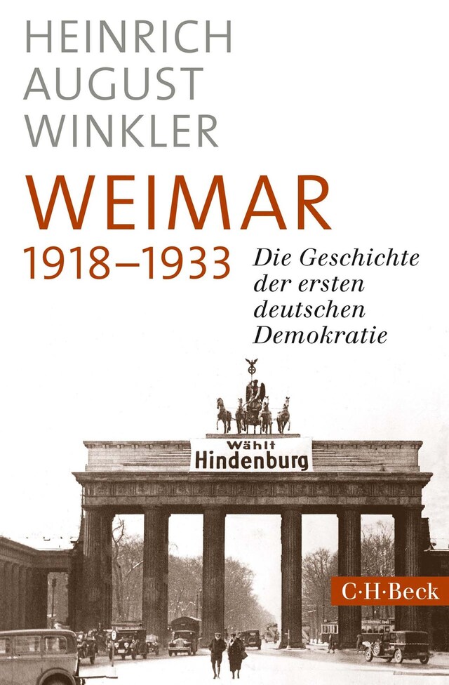 Buchcover für Weimar 1918-1933