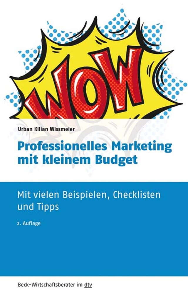 Buchcover für Professionelles Marketing mit kleinem Budget