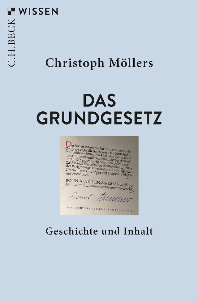 Buchcover für Das Grundgesetz