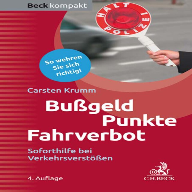 Book cover for Bußgeld, Punkte, Fahrverbot