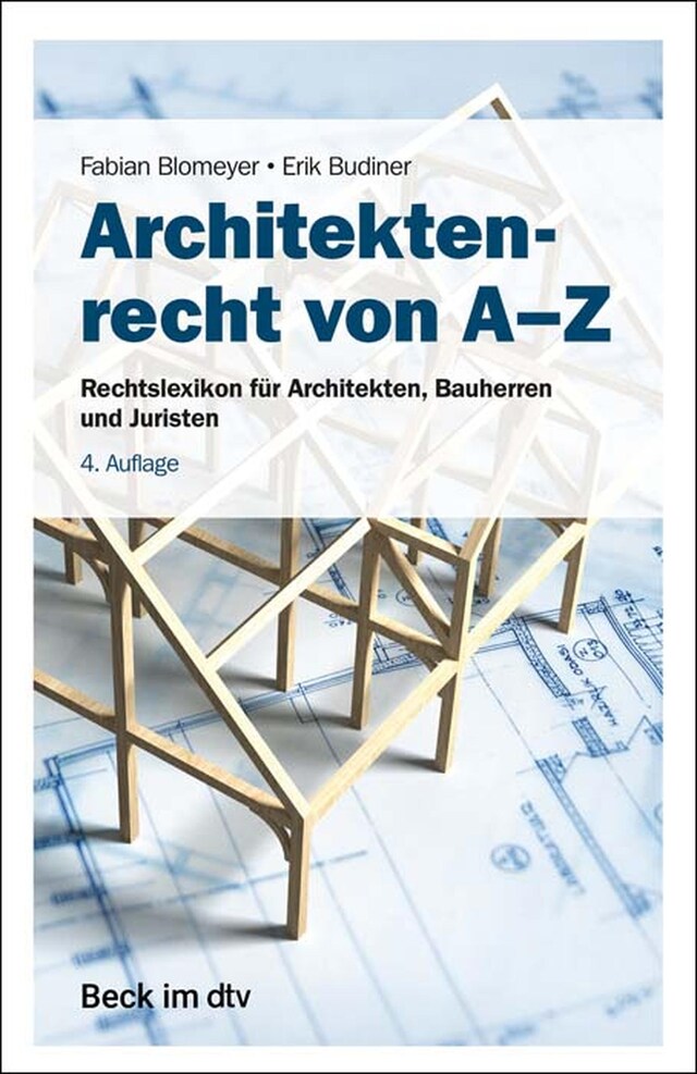 Buchcover für Architektenrecht von A-Z