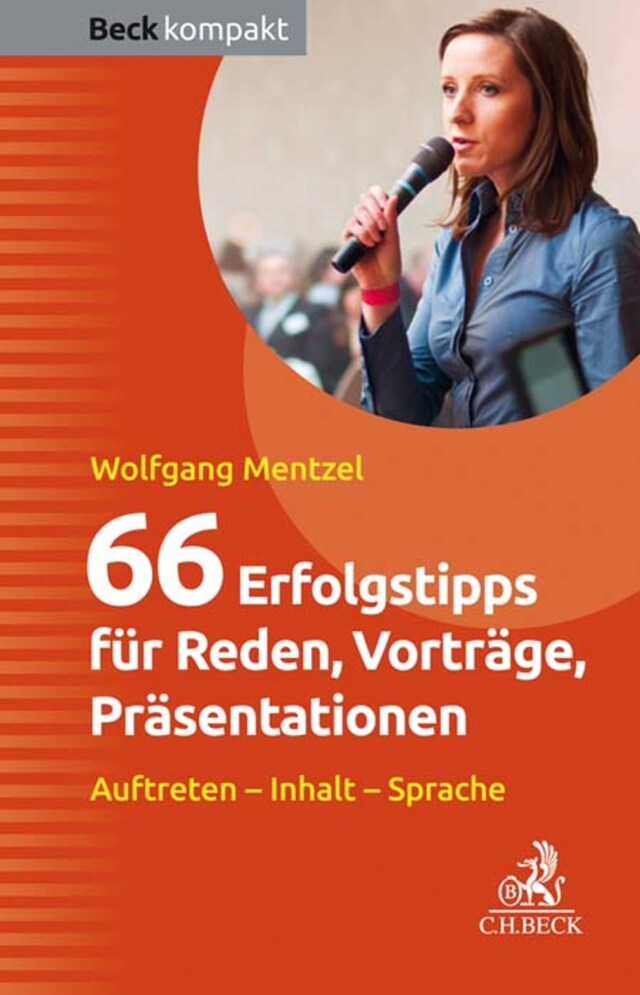 Portada de libro para 66 Erfolgstipps für Reden, Vorträge, Präsentationen