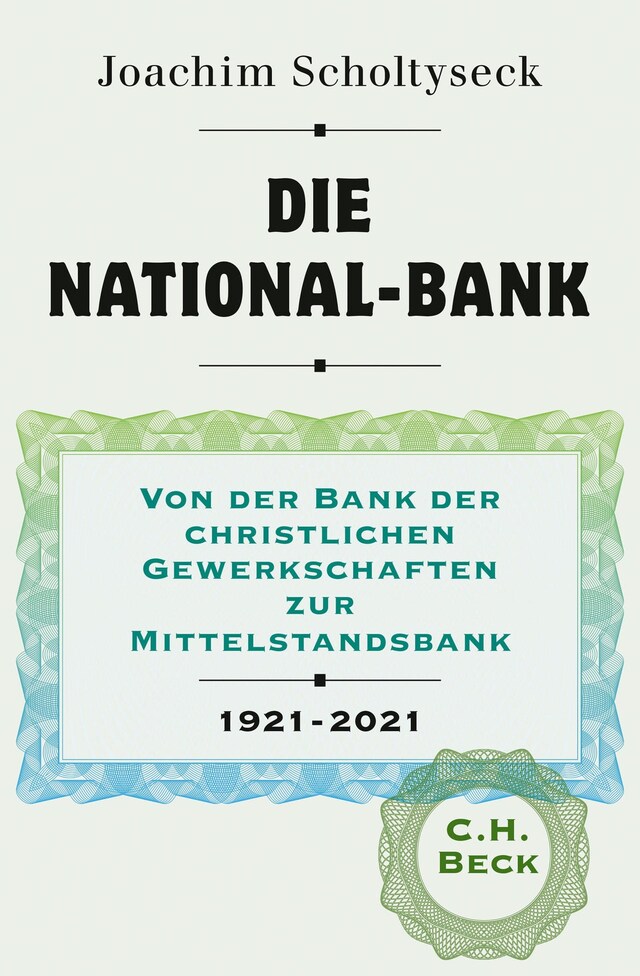 Buchcover für Die National-Bank